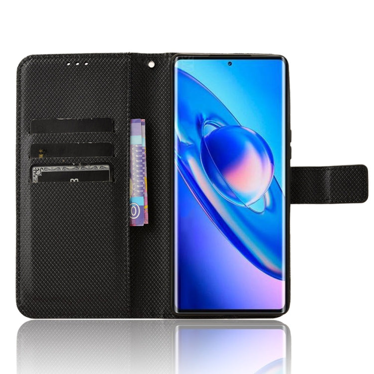 For Blackview A200 Pro Diamond Texture Leather Phone Case(Black)