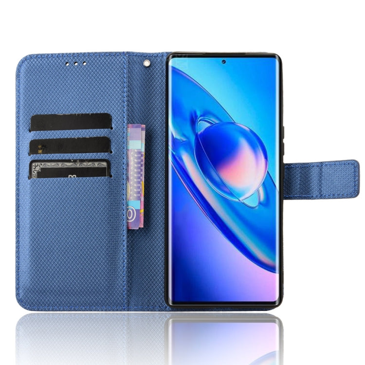 For Blackview A200 Pro Diamond Texture Leather Phone Case(Blue)