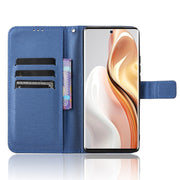 For Ulefone Note 17 Pro Diamond Texture Leather Phone Case(Blue)