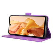 For Ulefone Note 18 Ultra Diamond Texture Leather Phone Case(Purple)