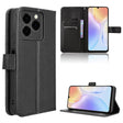For Ulefone Note 20 Pro Diamond Texture Leather Phone Case(Black) - Ulefone Cases by PMC TechLife | Online Shopping South Africa | PMC TechLife | Buy Now Pay Later Mobicred