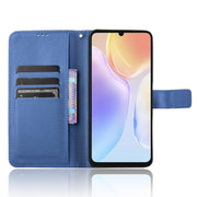 For Ulefone Note 20 Pro Diamond Texture Leather Phone Case(Blue)