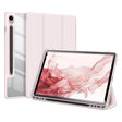 For Samsung Galaxy Tab S9 DUX DUCIS TOBY Series Antiskid Leather Tablet Case with Sleep / Wake-up Function(Pink) - Galaxy Tab S9 Cases by DUX DUCIS | Online Shopping South Africa | PMC TechLife | Buy Now Pay Later Mobicred