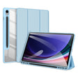 For Samsung Galaxy Tab S10 FE / S9 FE / S9 DUX DUCIS TOBY Series Antiskid Leather Tablet Case with Sleep / Wake-up Function(Blue) - free shipping - PMC TechLife - Order now!