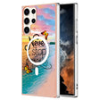 For Samsung Galaxy S23 Ultra 5G Marble Pattern Dual-side IMD Magsafe TPU Phone Case(Dream Butterfly) - Galaxy S23 Ultra 5G Cases by PMC TechLife | Online Shopping South Africa | PMC TechLife