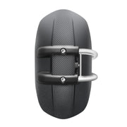 Motorcycle Stainless Steel Modified Rear Wheel Fender Dustproof Splash Flaps Mudguards Fender Guard, Style:A Style Foot