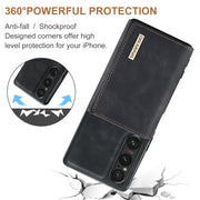 For Sony Xperia 1 VI DG.MING M1 Series 3-Fold Multi Card Wallet + Magnetic Phone Case(Black)