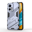 For Honor 90 GT 5G Punk Armor 2 in 1 PC + TPU Phone Case with Holder(Grey) - Honor Cases by PMC TechLife | Online Shopping South Africa | PMC TechLife | Buy Now Pay Later Mobicred