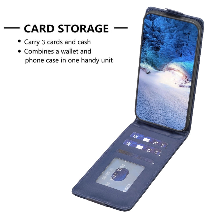 For Nokia G42 5G Diamond Lattice Vertical Flip Leather Phone Case(Blue)