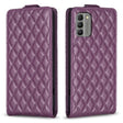 For Nokia G310 Diamond Lattice Vertical Flip Leather Phone Case(Dark Purple) - Nokia Cases by PMC TechLife | Online Shopping South Africa | PMC TechLife | Buy Now Pay Later Mobicred