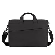 For 13.3 inch ST01S Water-resistant Oxford Laptop Diagonal Shoulder Handbag(Black)
