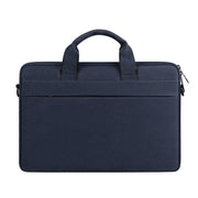 For 14.1 inch ST01S Water-resistant Oxford Laptop Diagonal Shoulder Handbag(Navy Blue)