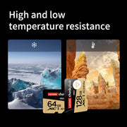Lenovo TF / Micro SD High Speed Memory Card Pro Version, Memory:64GB