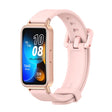 For Huawei Band 8 / 9 / 10 Mijobs Silicone Breathable Watch Band(Pink+Rose Gold) - free shipping - PMc TechLife - Order now!
