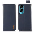 For Honor 90 Lite 5G / X50i KHAZNEH Nappa Top Layer Cowhide Leather Phone Case(Blue) - Honor Cases by PMC TechLife | Online Shopping South Africa | PMC TechLife | Buy Now Pay Later Mobicred