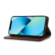 For Honor Play 60 Plus / 200 Smart KHAZNEH Nappa Top Layer Cowhide Leather Phone Case(Brown)