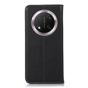 For Honor X9c 5G Global KHAZNEH Nappa Top Layer Cowhide Leather Phone Case(Black)