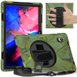 For Lenovo Tab P11 Silicone Hybrid PC Tablet Case with Grip & Shoulder Strap(Camouflage) - Lenovo by PMC Jewellery | Online Shopping South Africa | PMC Jewellery | Buy Now Pay Later Mobicred