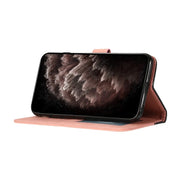 For iPhone 16 Dual-color Stitching Leather Phone Case(Black Rose Gold)