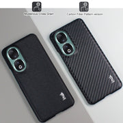 For Honor 90 5G imak Ruiyi Series PU + PC Phone Case(Carbon Fiber Texture)