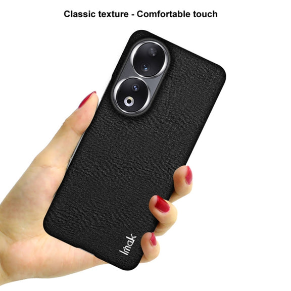 For Honor 90 5G imak Ruiyi Series PU + PC Phone Case(Carbon Fiber Texture)