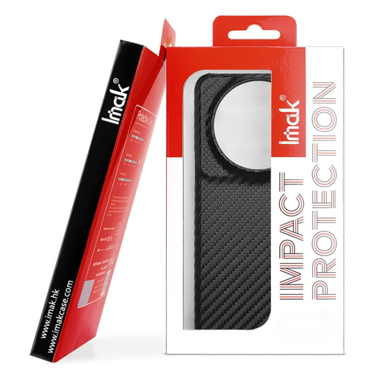 For Honor 90 5G imak Ruiyi Series PU + PC Phone Case(Carbon Fiber Texture)