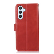 For Samsung Galaxy S24+ Crazy Horse Top Layer Cowhide Leather Phone Case(Red)
