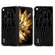 For OPPO Find N3 ABEEL Genuine Leather Crocodile Pattern Black Edge Phone Case(Black) - Find N3 Cases by PMC TechLife | Online Shopping South Africa | PMC TechLife | Buy Now Pay Later Mobicred
