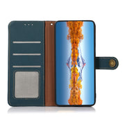 For OnePlus Nord 3 KHAZNEH Custer Genuine Leather RFID Phone Case(Green)