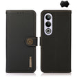 For OnePlus Ace 3V KHAZNEH Custer Genuine Leather RFID Phone Case(Black) - OnePlus Cases by PMC TechLife | Online Shopping South Africa | PMC TechLife | Buy Now Pay Later Mobicred