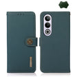 For OnePlus Ace 3V KHAZNEH Custer Genuine Leather RFID Phone Case(Green) - OnePlus Cases by PMC TechLife | Online Shopping South Africa | PMC TechLife | Buy Now Pay Later Mobicred