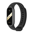 For Xiaomi Mi Band 8 / 9 Mijobs Solid Color Silicone Watch Band(Black) - Watch Bands by MIJOBS | Online Shopping South Africa | PMC TechLife | Buy Now Pay Later Mobicred