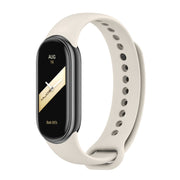 For Xiaomi Smart Band 10 / 9 / 8 Mijobs Solid Color Silicone Watch Band(Grey)