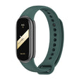 For Xiaomi Mi Band 8 / 9 Mijobs Solid Color Silicone Watch Band(Crow Blue) - Watch Bands by MIJOBS | Online Shopping South Africa | PMC TechLife | Buy Now Pay Later Mobicred