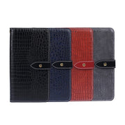 For vivo V30 idewei Crocodile Texture Leather Phone Case(Red)