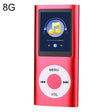 1.8 inch TFT Screen Metal MP4 Player With 8G TF Card+Earphone+Cable(Red) - free shipping - PMC TechLife - Order now!