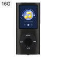 1.8 inch TFT Screen Metal MP4 Player With 16G TF Card+Earphone+Cable(Black) - MP4 Player by PMC TechLife | Online Shopping South Africa | PMC TechLife | Buy Now Pay Later Mobicred