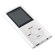 1.8 inch TFT Screen Metal MP4 Player With Earphone+Cable(Silver)
