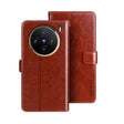 For vivo X100 idewei Crazy Horse Texture Leather Phone Case(Brown) - vivo Cases by idewei | Online Shopping South Africa | PMC Jewellery | Buy Now Pay Later Mobicred
