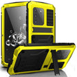 For Samsung Galaxy S20 Plus R-JUST Waterproof Shockproof Dustproof Metal + Silicone Protective Case(Yellow) - Galaxy Phone Cases by R-JUST | Online Shopping South Africa | PMC TechLife | Buy Now Pay Later Mobicred