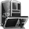 For Samsung Galaxy S20 Plus R-JUST Waterproof Shockproof Dustproof Metal + Silicone Protective Case(Silver) - free shipping - PMC TechLife - Order now!