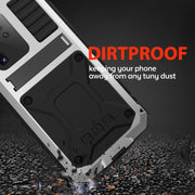 For Samsung Galaxy S20 Plus R-JUST Water-resistant Shockproof Dustproof Metal + Silicone Protective Case(Silver)