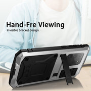 For Samsung Galaxy S20 Plus R-JUST Water-resistant Shockproof Dustproof Metal + Silicone Protective Case(Silver)