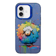 For iPhone 16 Animal Pattern Oil Painting Series PC + TPU Phone Case(Sheep) - iPhone 16 Cases by PMC TechLife | Online Shopping South Africa | PMC TechLife | Buy Now Pay Later Mobicred