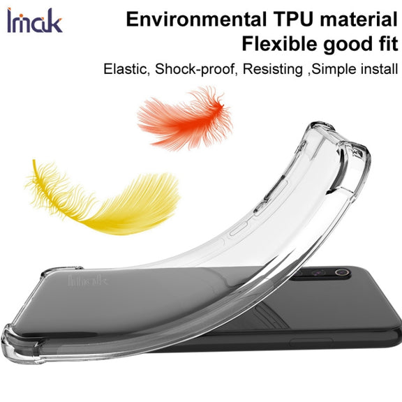For Honor Magic6 5G imak Shockproof Airbag TPU Phone Case(Transparent)