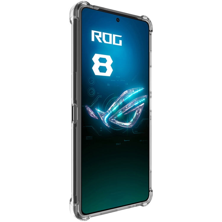 For Asus ROG Phone 8 / 8 Pro imak Shockproof Airbag TPU Phone Case(Transparent)
