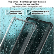 For Asus ROG Phone 8 / 8 Pro imak Shockproof Airbag TPU Phone Case(Transparent)