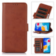 For OPPO Reno11 5G Pro Global Cow Texture Flip Leather Phone Case(Brown) - Reno11 Pro Cases by PMC TechLife | Online Shopping South Africa | PMC TechLife | Buy Now Pay Later Mobicred
