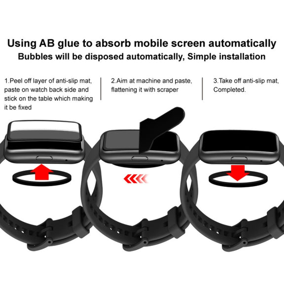 For Redmi Watch 3 Active imak Plexiglass HD Watch Protective Film