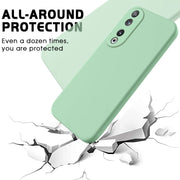 For Honor 90 Pure Color Liquid Silicone Shockproof Phone Case(Green)